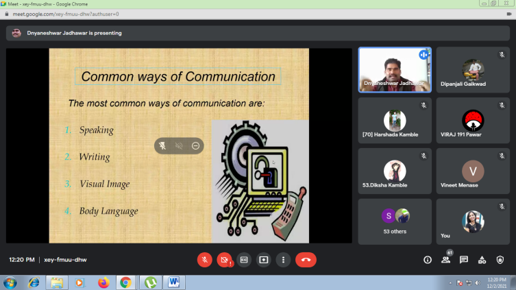 Webinar on Soft Skills and Writing Skills