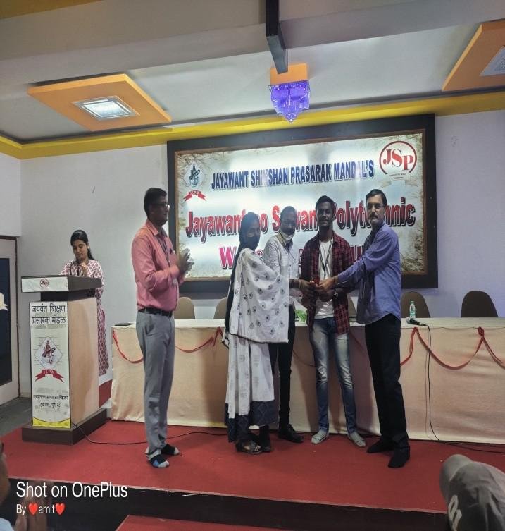 Topper Felicitation program of MSBTE Winter 21 Examination