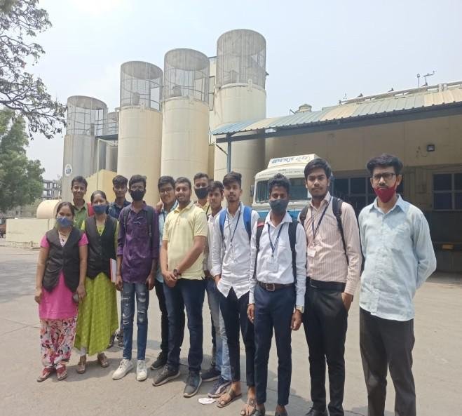 Industrial Visit at Katraj Dairy