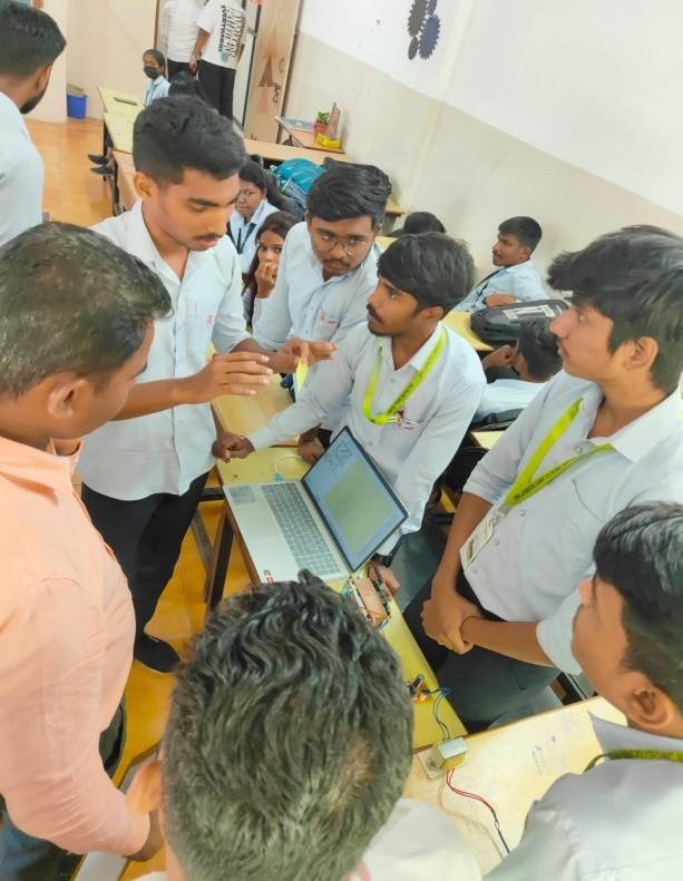 Second Year secured Second Rank in project competition