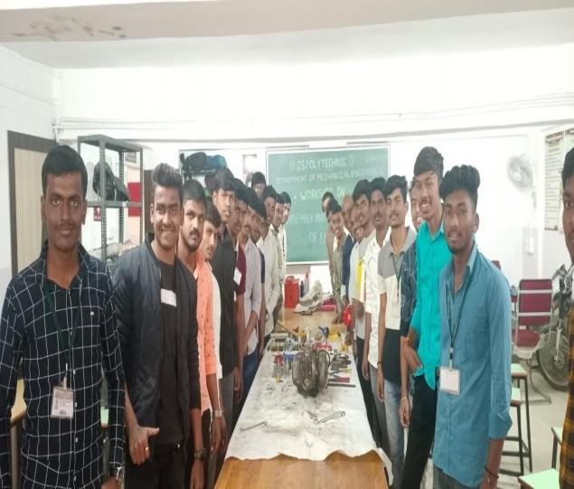 Two Days Workshop on “Disassemble and Assemble of Bike Engine"