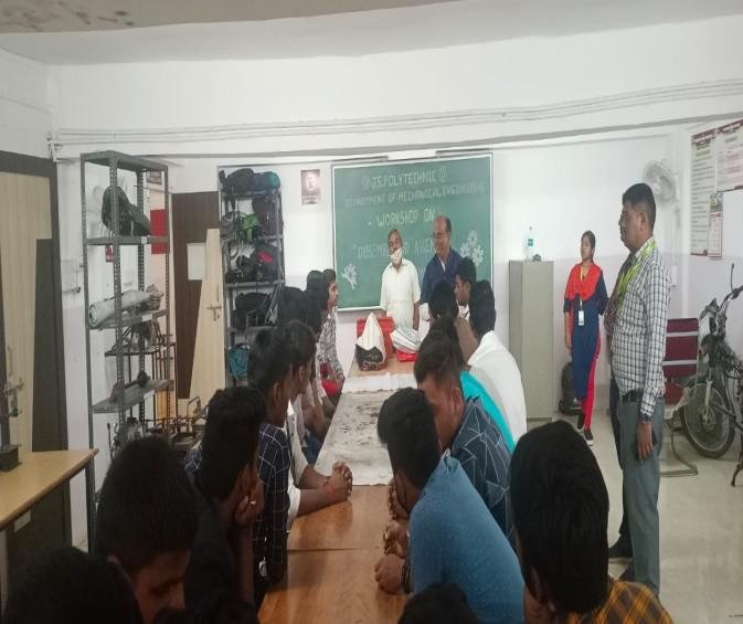 Two Days Workshop on “Disassemble and Assemble of Bike Engine"