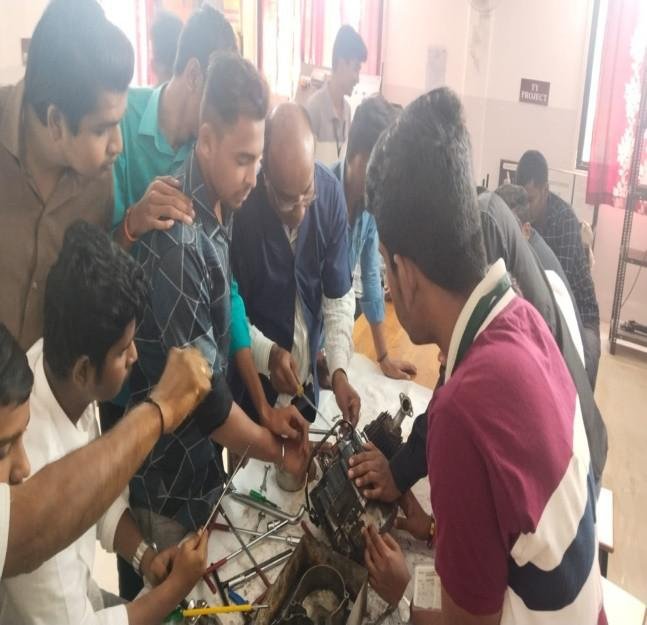 Two Days Workshop on “Disassemble and Assemble of Bike Engine"