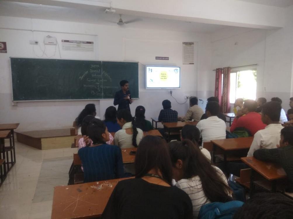 Guest lecture on ““Innovation and Entrepreneurship”.