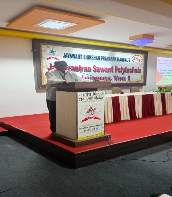 Guest lecture on “To Make India a powerful Nation through Skill Development”.