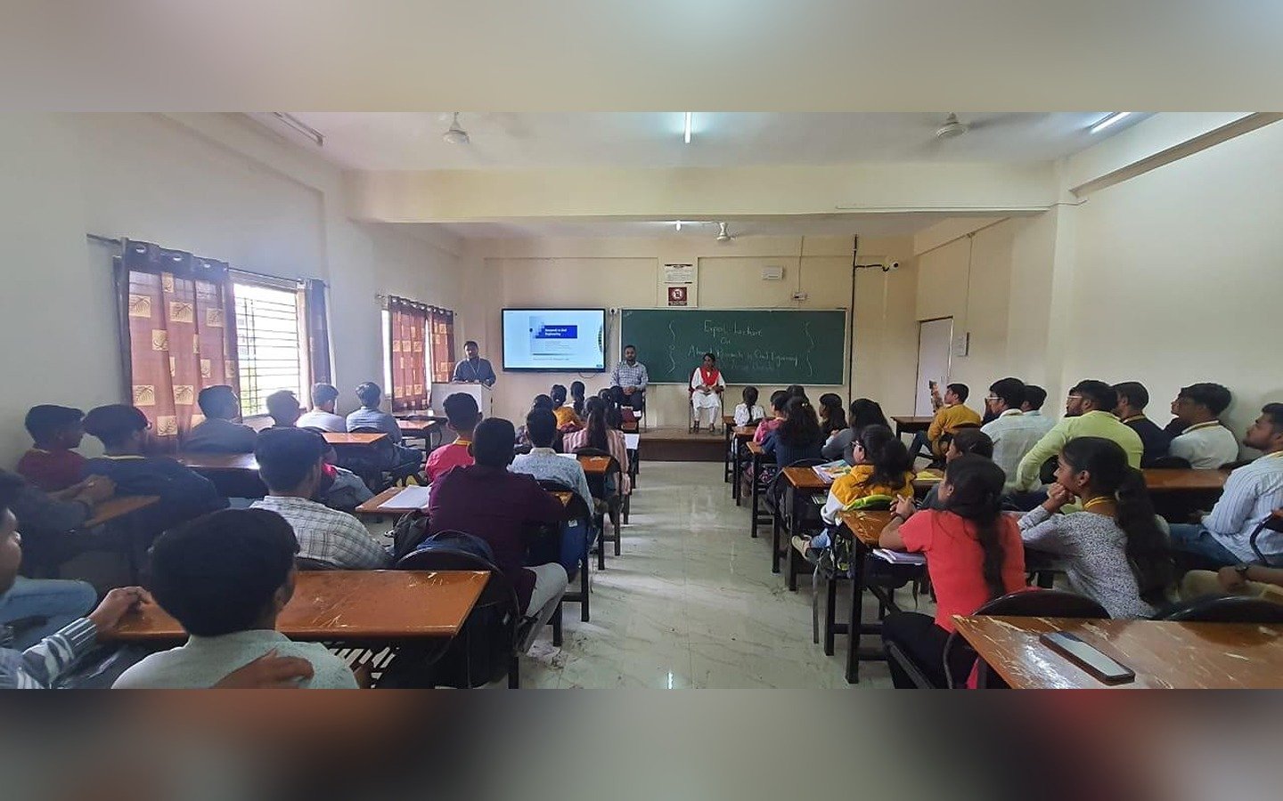 Expert Lecture on “Advanced research in civil engineering”