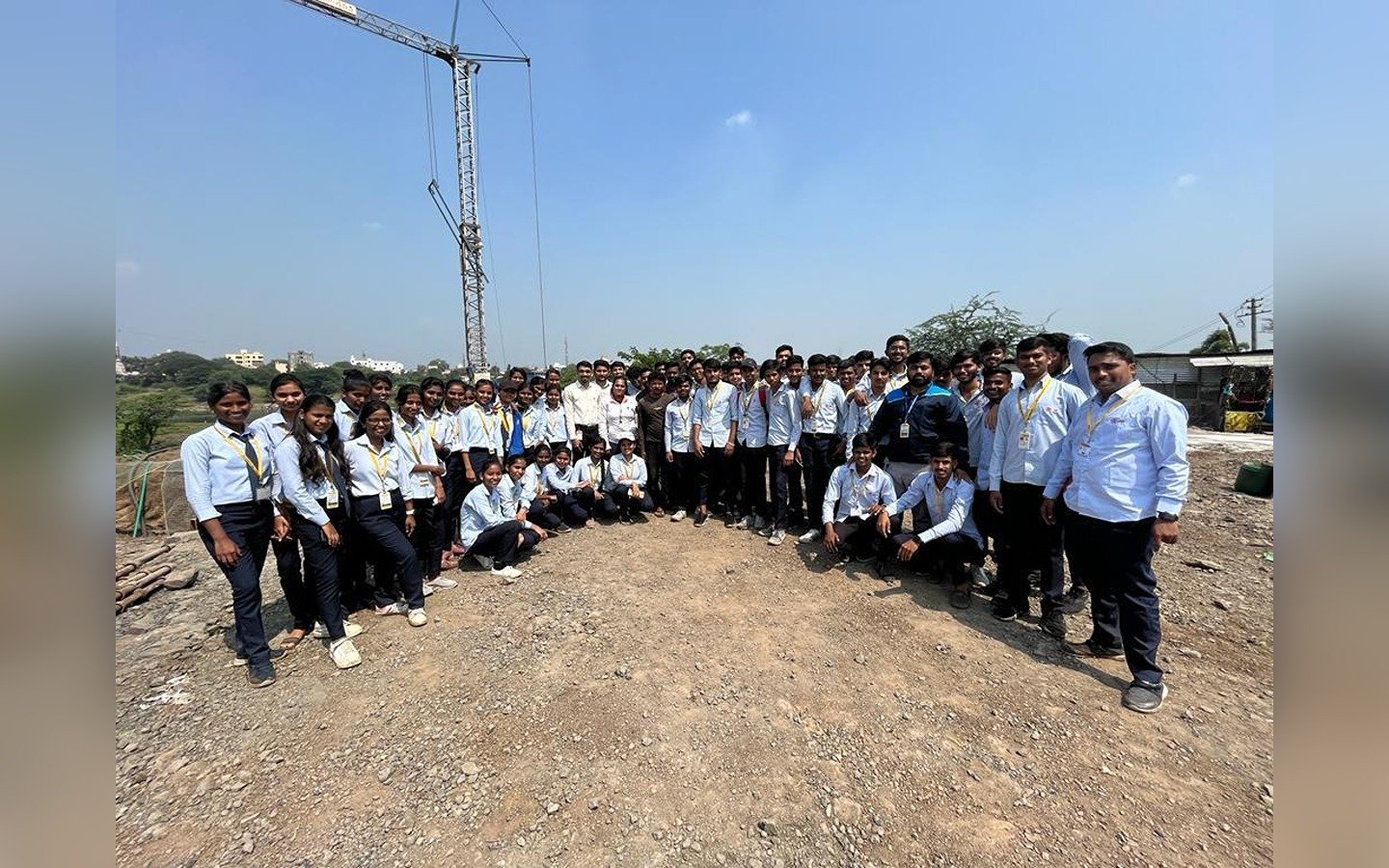 Industrial Visit to “Jack Well Construction at Perne Phata, Wagholi”