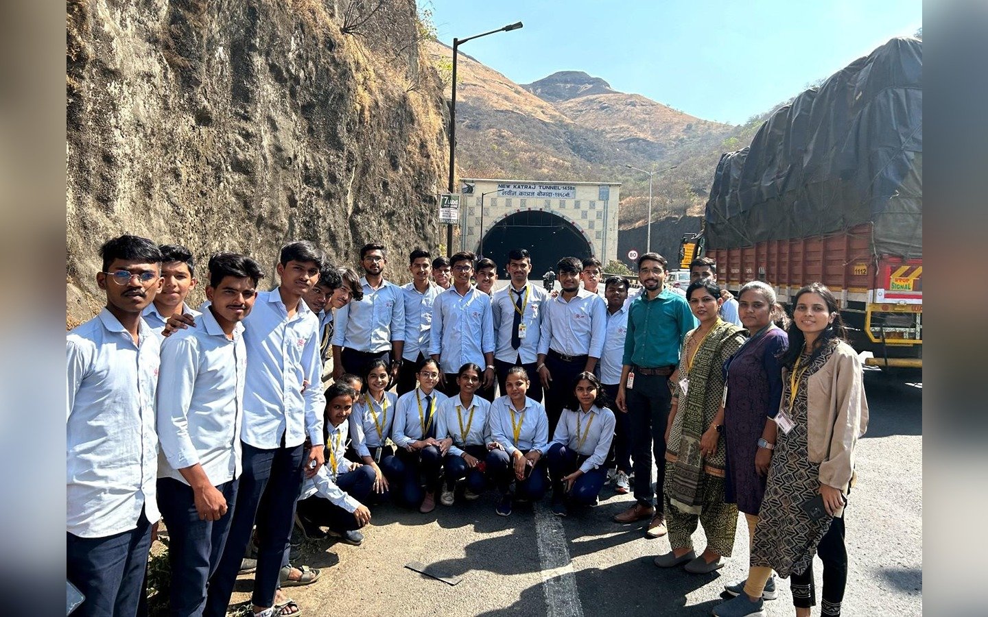 Site Visit at   “Katraj New Tunnel at Pune - Banglore Highway”