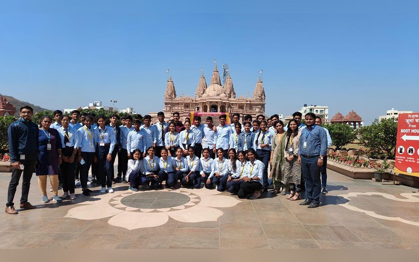 Site Visit at   “Swaminarayan Temple, Narhe”