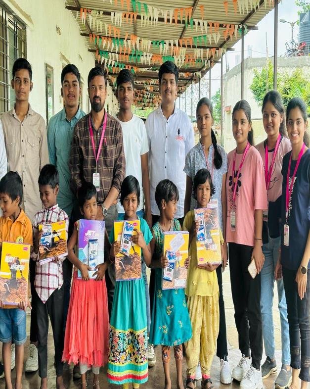 Social Activity - Stationary, snacks & Groceries Donations to Orphanage