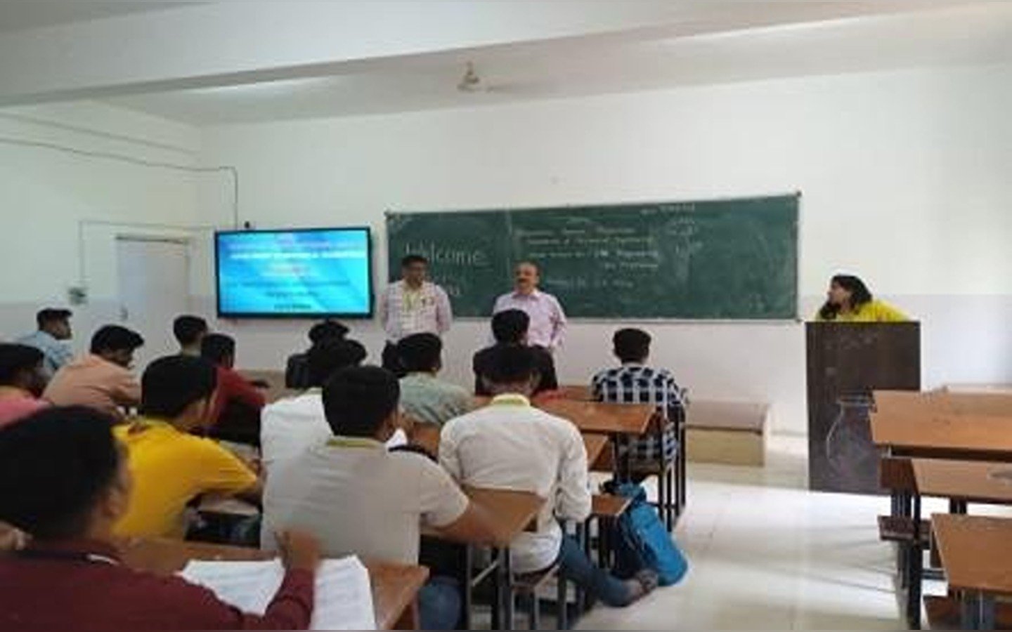 Guest Lecture By Mr.D.K.Mohan On “Cnc Machining and Programming.”