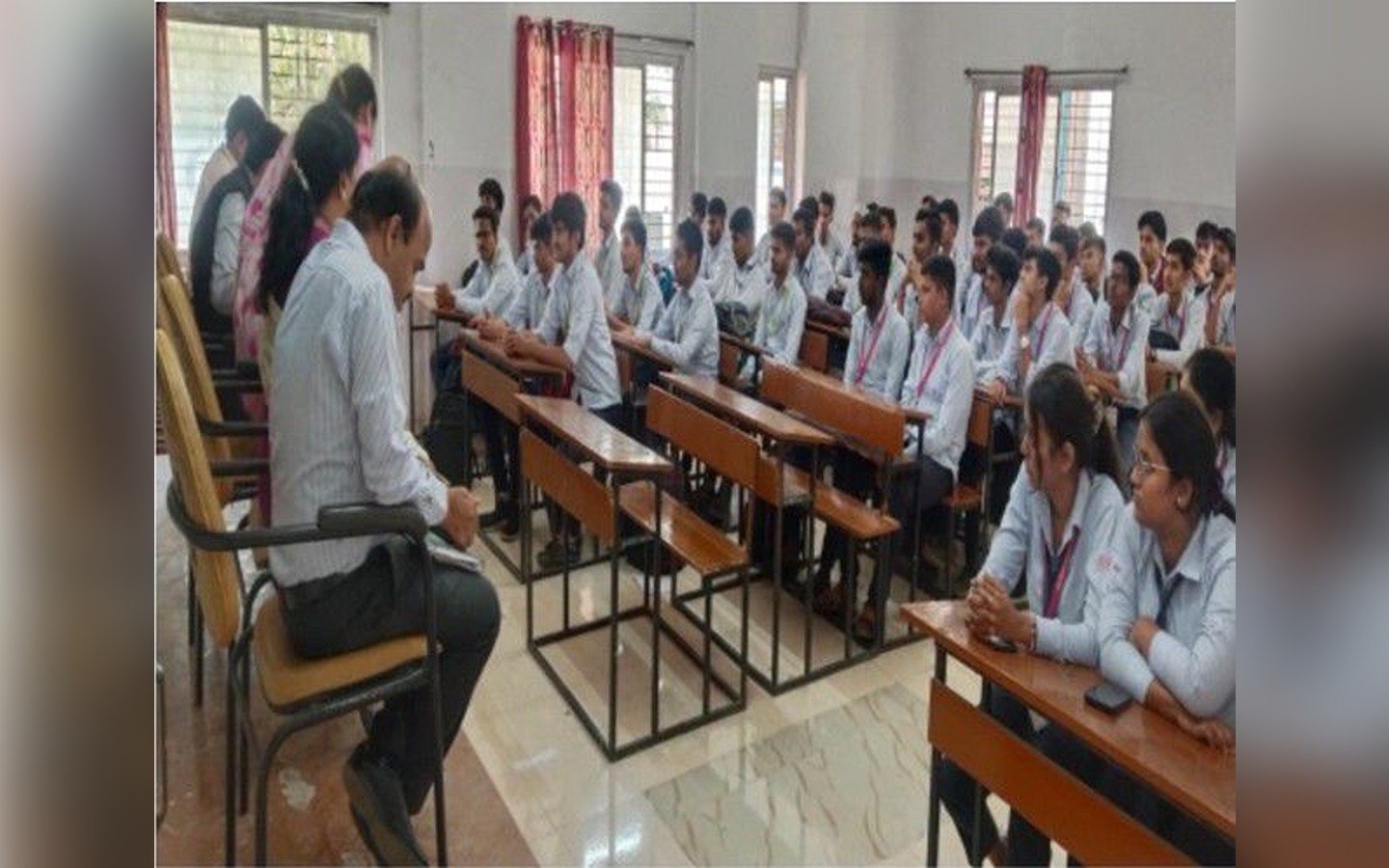 Guest lecture on “Carrier counseling and future opportunities after diploma.”