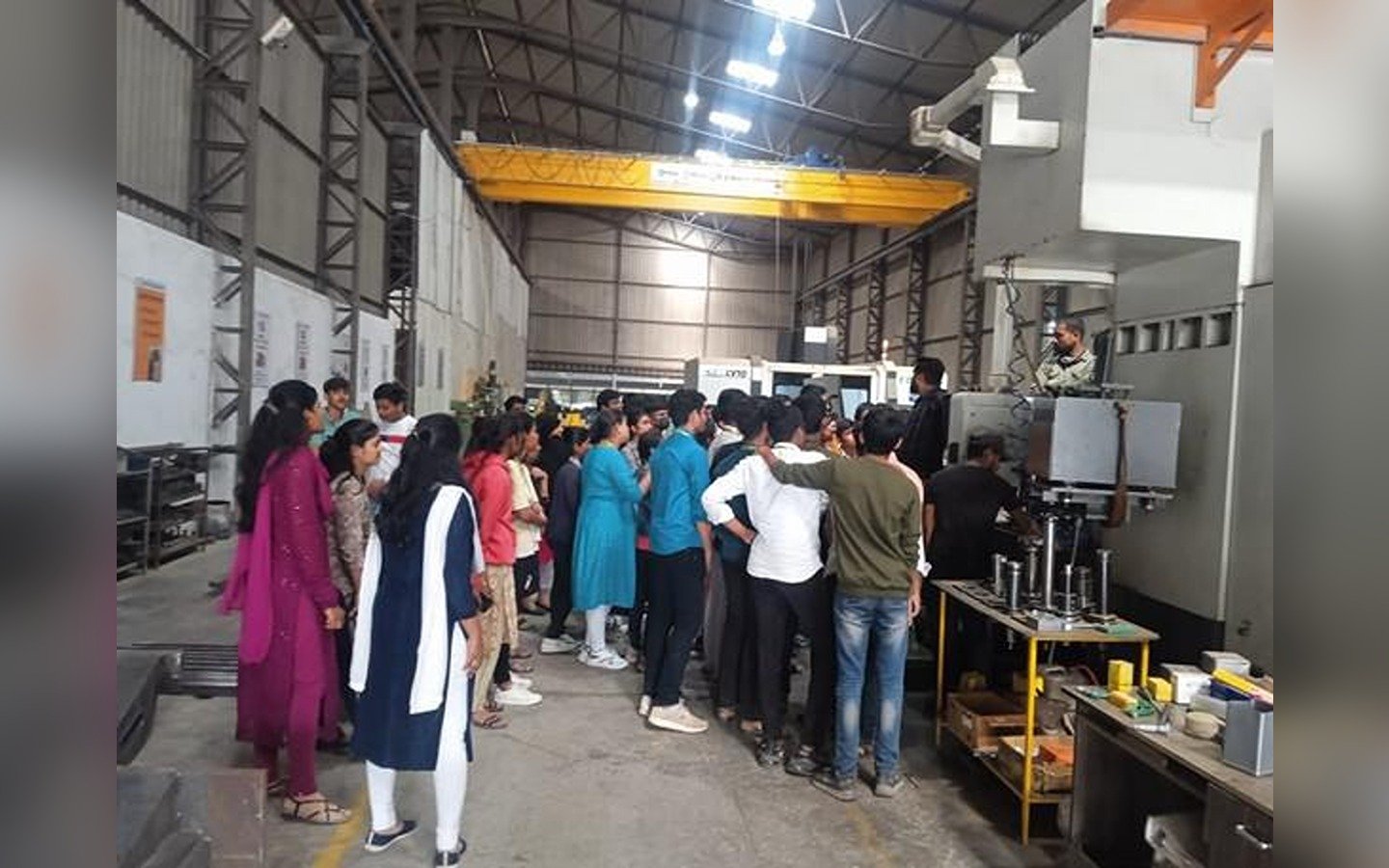 Industrial Visit at Swastik Engineering