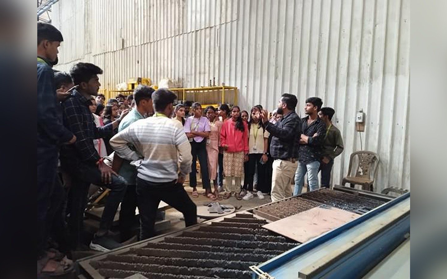 Industrial Visit at Swastik Engineering