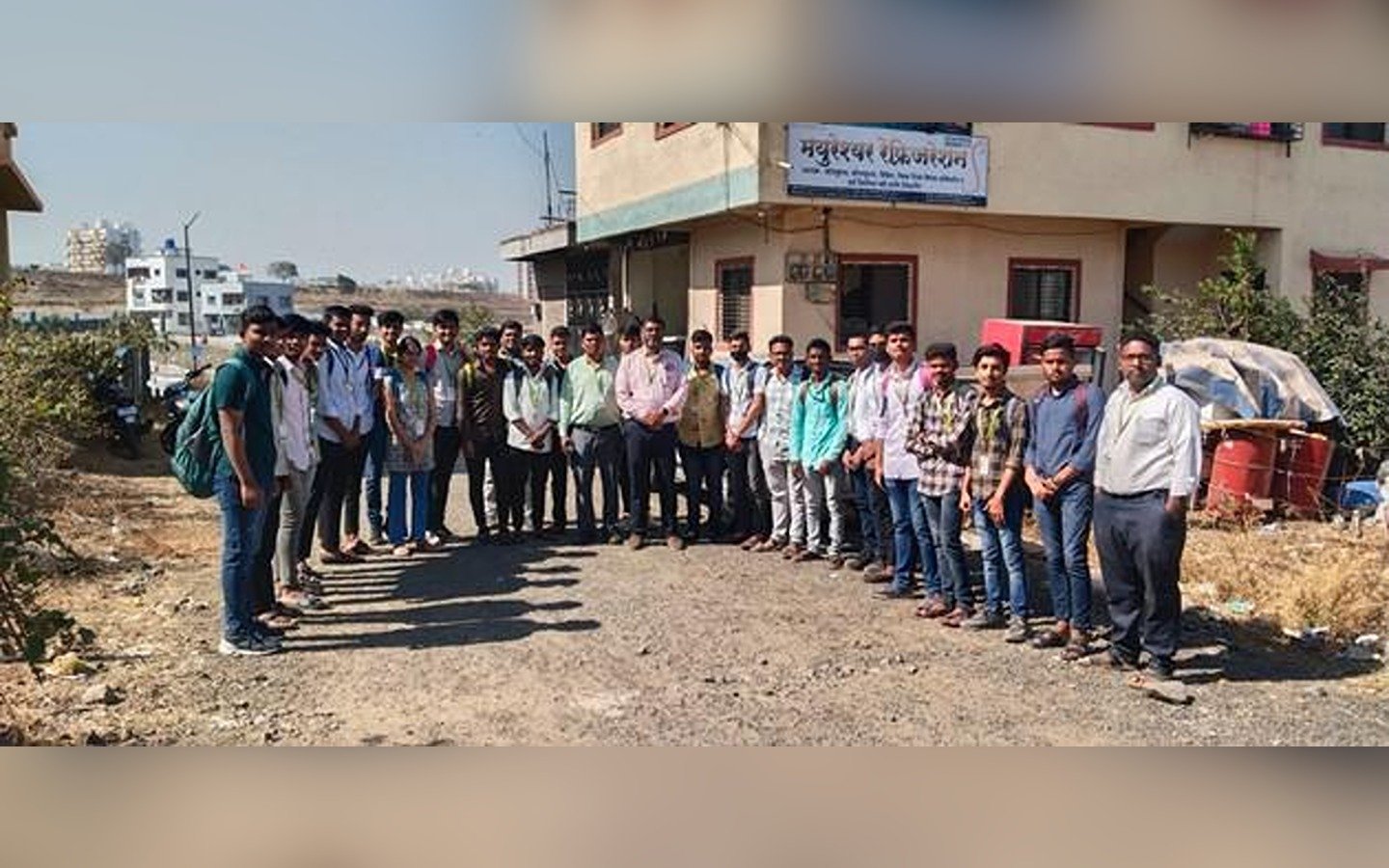 Industrial Visit at Mayureshwar Industries