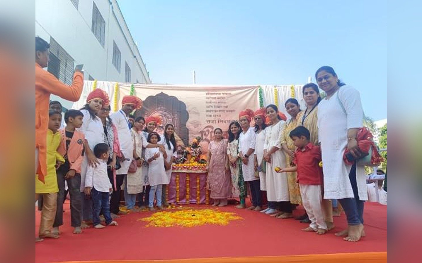 Shiv Jayanti celebration at JSP on 19th February 2024