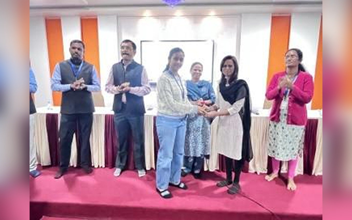 Winter 2023 Examination Topper Felicitation at E & TC department on 25th January 2024