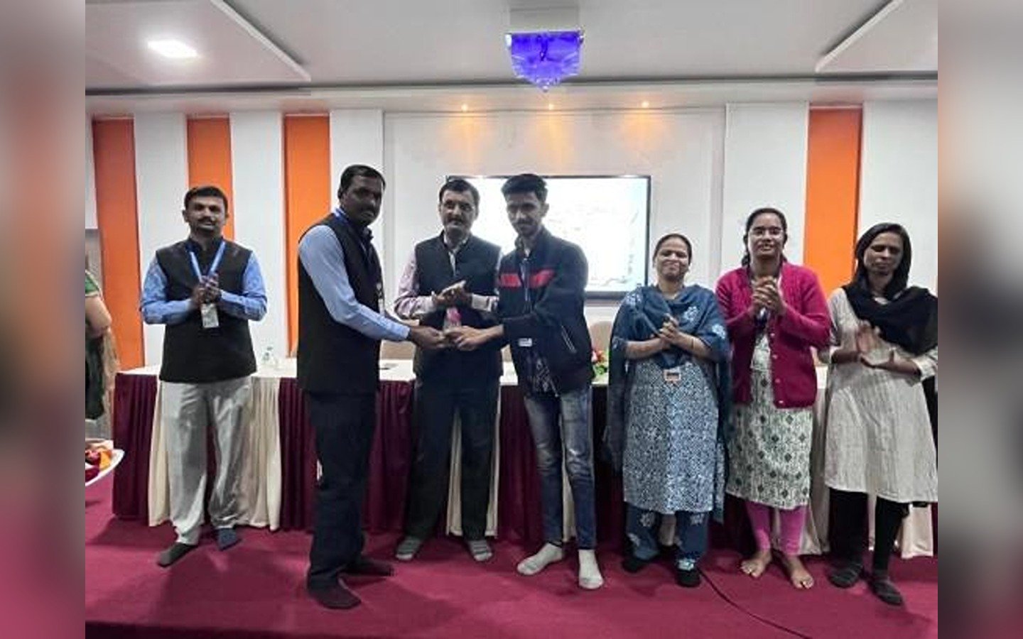 Winter 2023 Examination Topper Felicitation at E & TC department on 25th January 2024