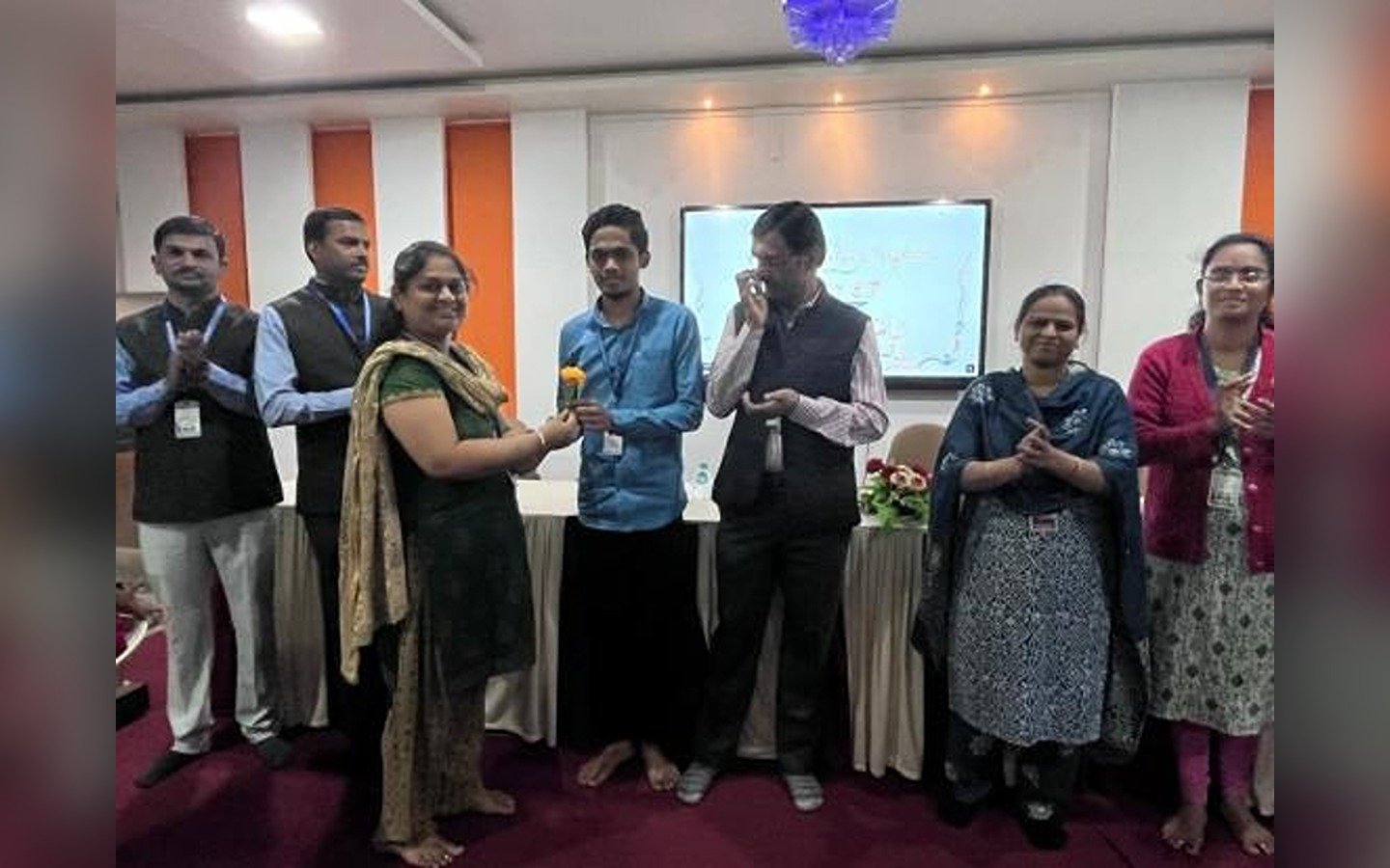 Winter 2023 Examination Topper Felicitation at E & TC department on 25th January 2024