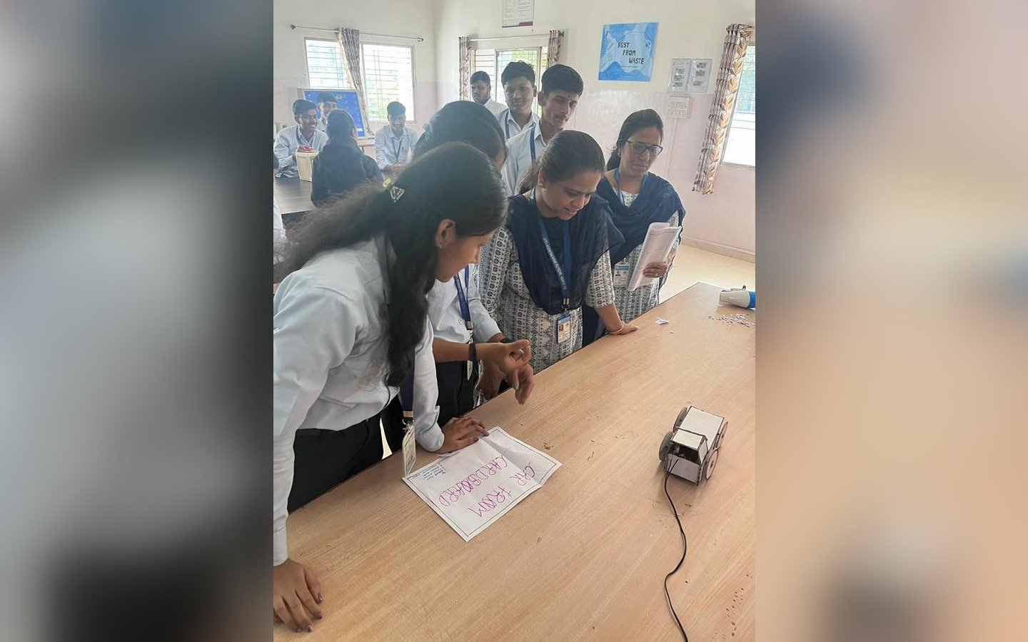 Development of small products from waste