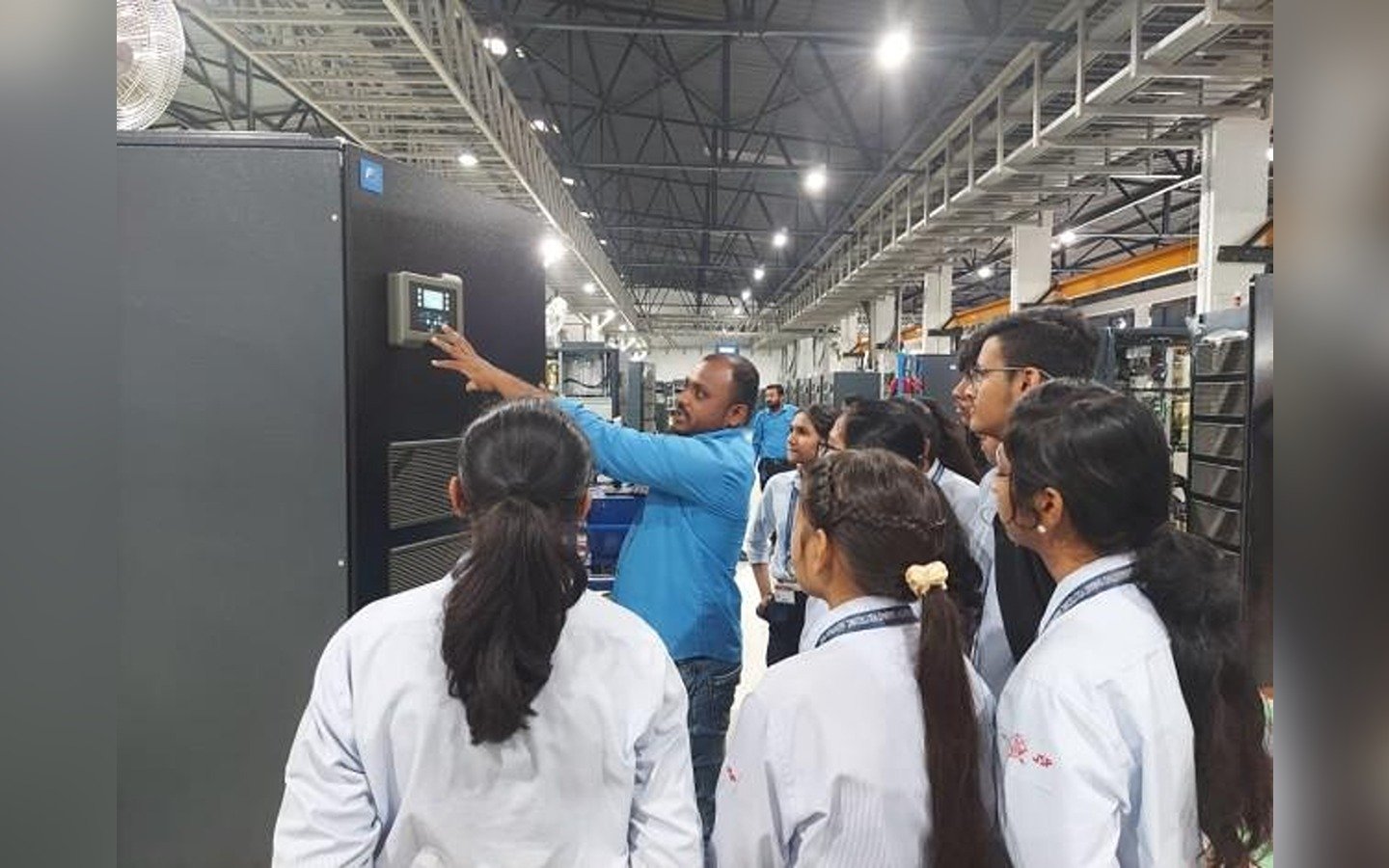 Second year student Industrial visit at Fuji electric India Pvt Ltd on 11th August 2023
