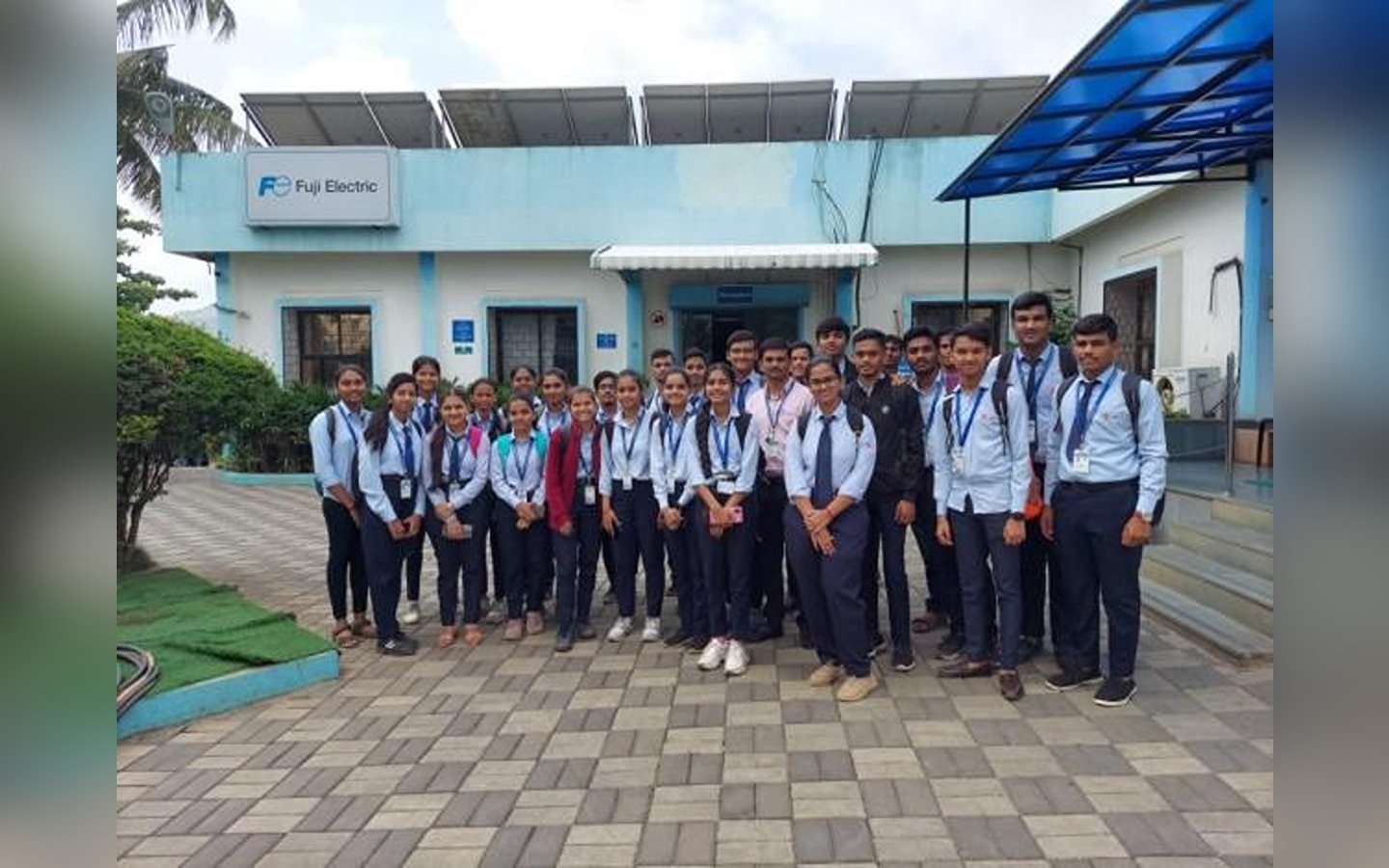 Second year student Industrial visit at Fuji electric India Pvt Ltd on 11th August 2023