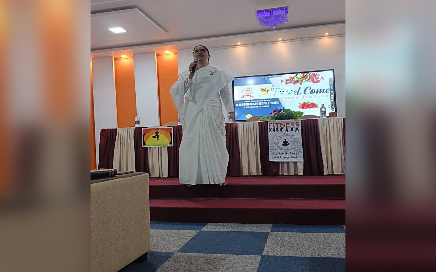 Seminar For FY on” Self-empowerment” (Yoga and Meditation)