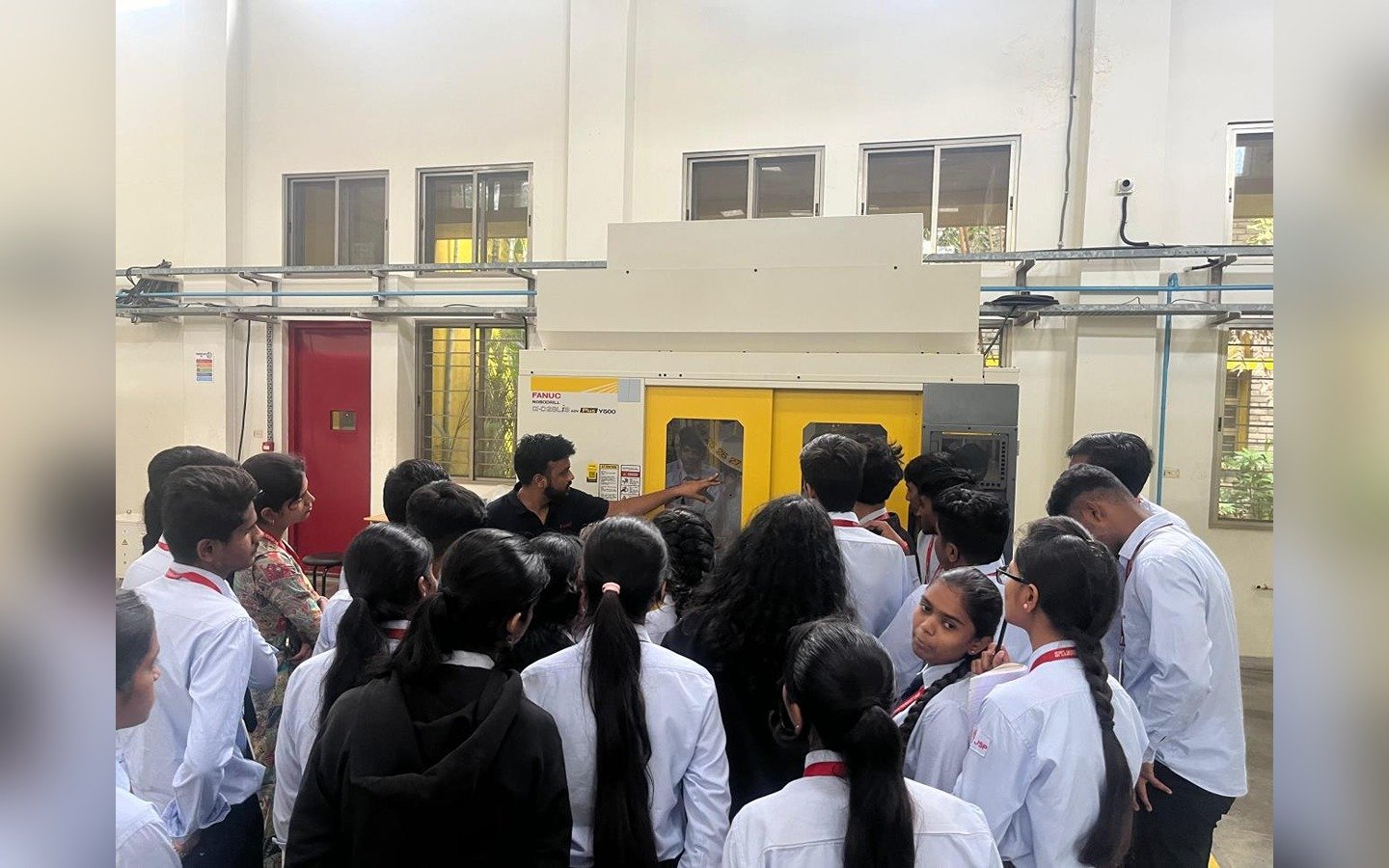 INDUSTRIAL VISIT - Fanuc India Pvt Ltd