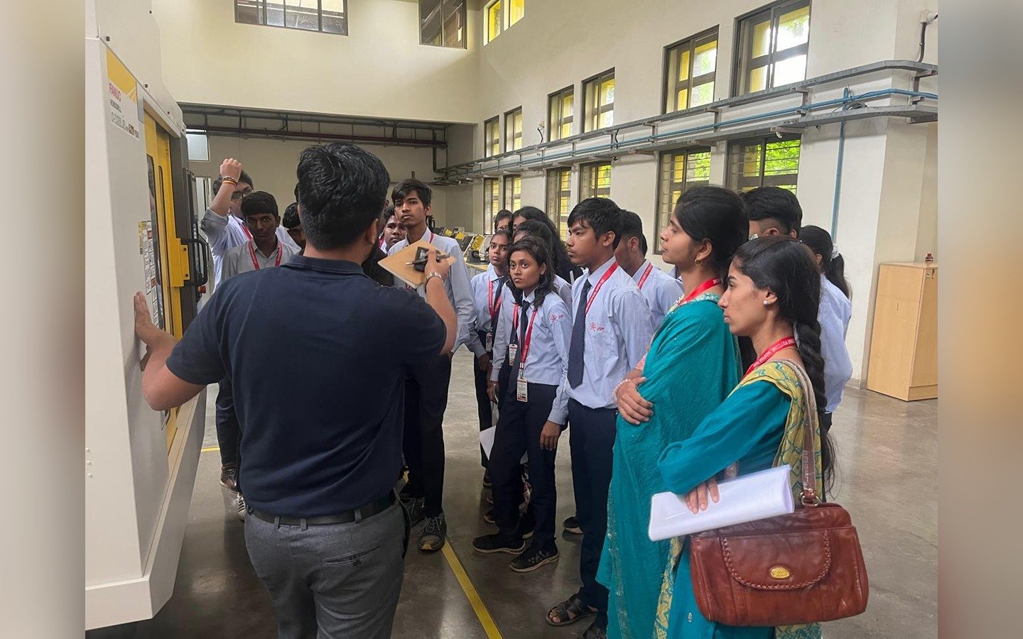 INDUSTRIAL VISIT - Fanuc India Pvt Ltd