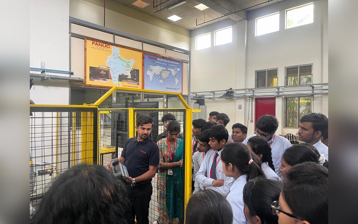 INDUSTRIAL VISIT - Fanuc India Pvt Ltd