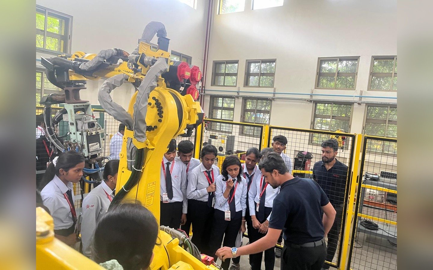 INDUSTRIAL VISIT - Fanuc India Pvt Ltd