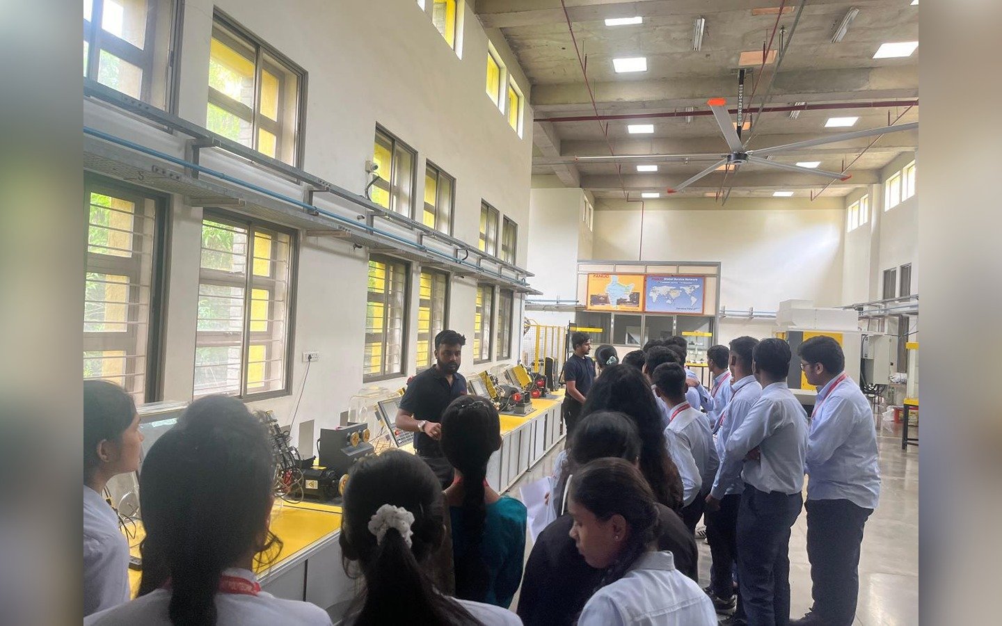 INDUSTRIAL VISIT - Fanuc India Pvt Ltd