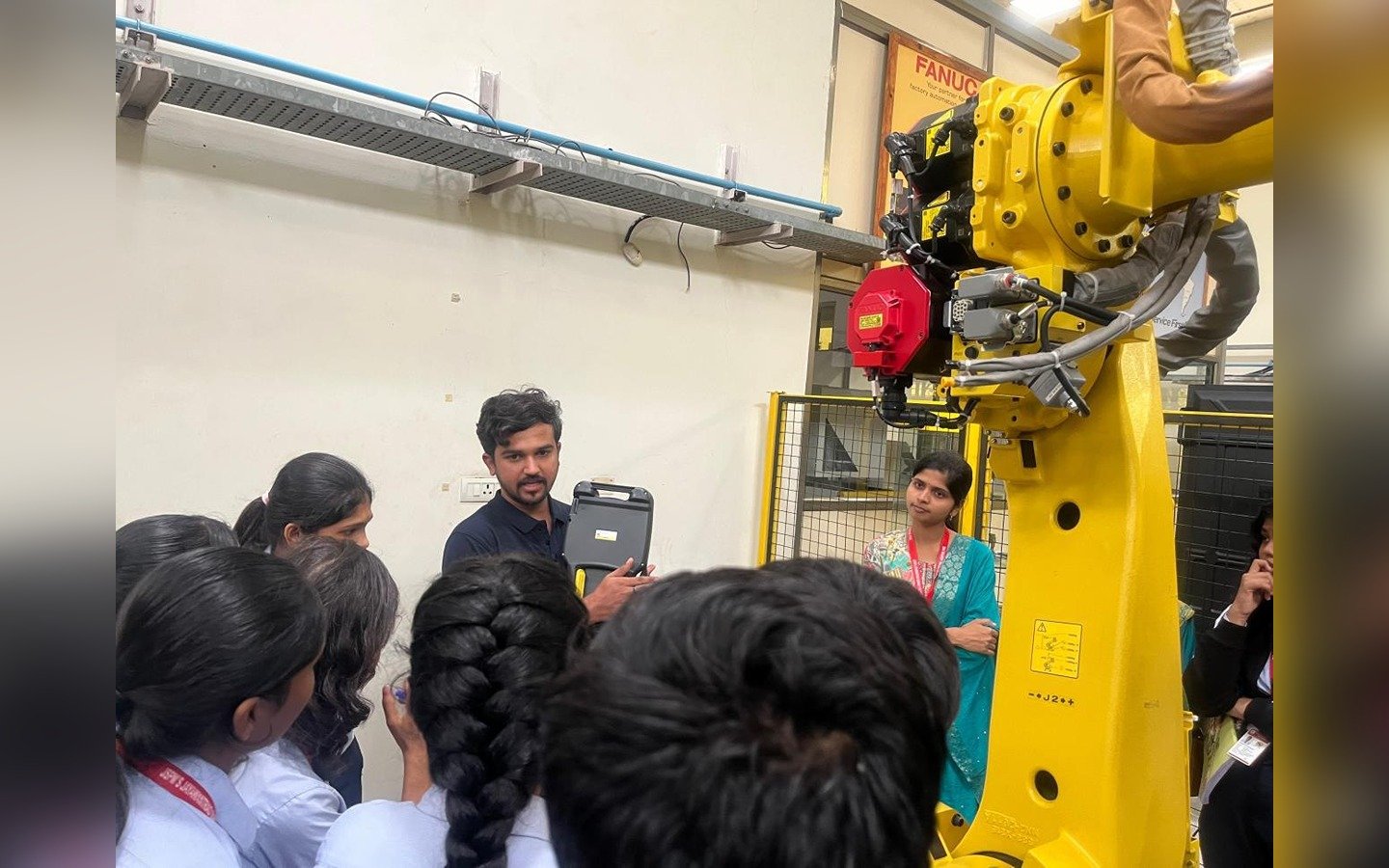 INDUSTRIAL VISIT - Fanuc India Pvt Ltd