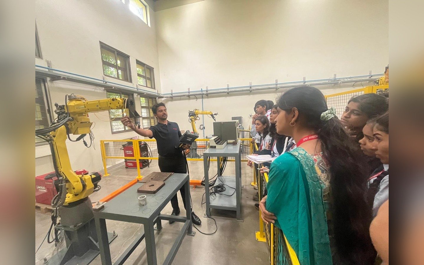 INDUSTRIAL VISIT - Fanuc India Pvt Ltd
