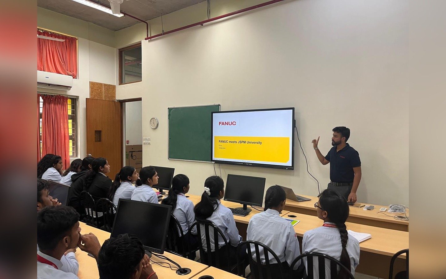 INDUSTRIAL VISIT - Fanuc India Pvt Ltd