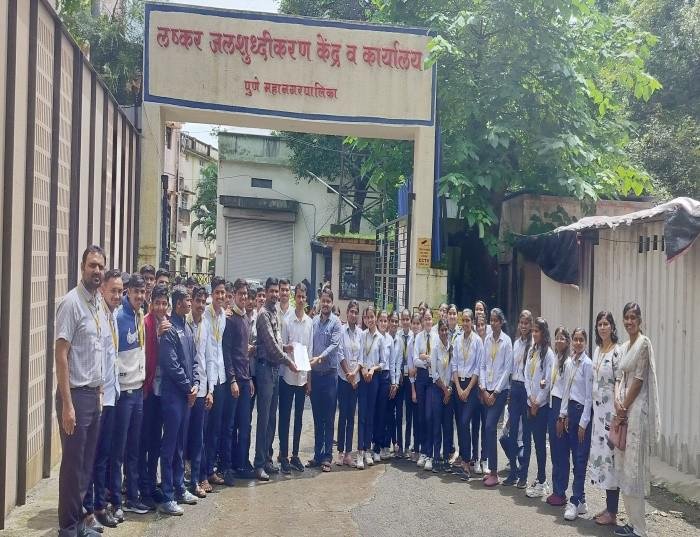 Industrial Visit at Water Treatment Plant, Pune