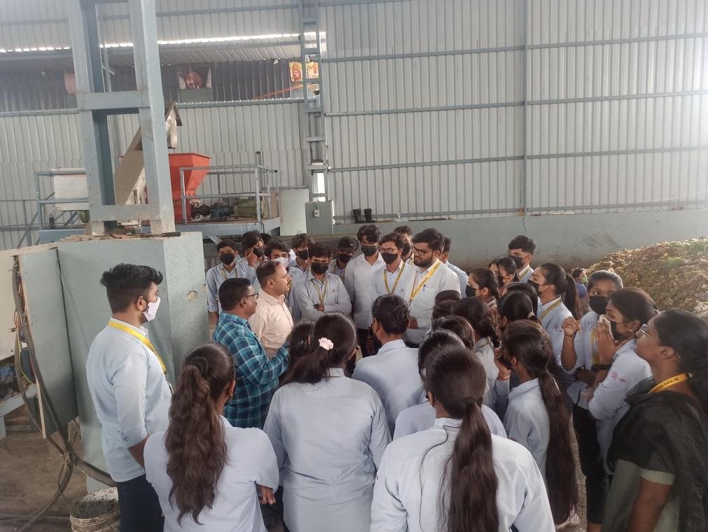 Site Visit at Waste Tranfer Station, Katraj