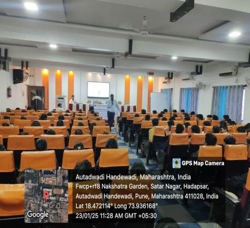 Seminar on “Financial Literacy” given by Mr.Devendra Tare