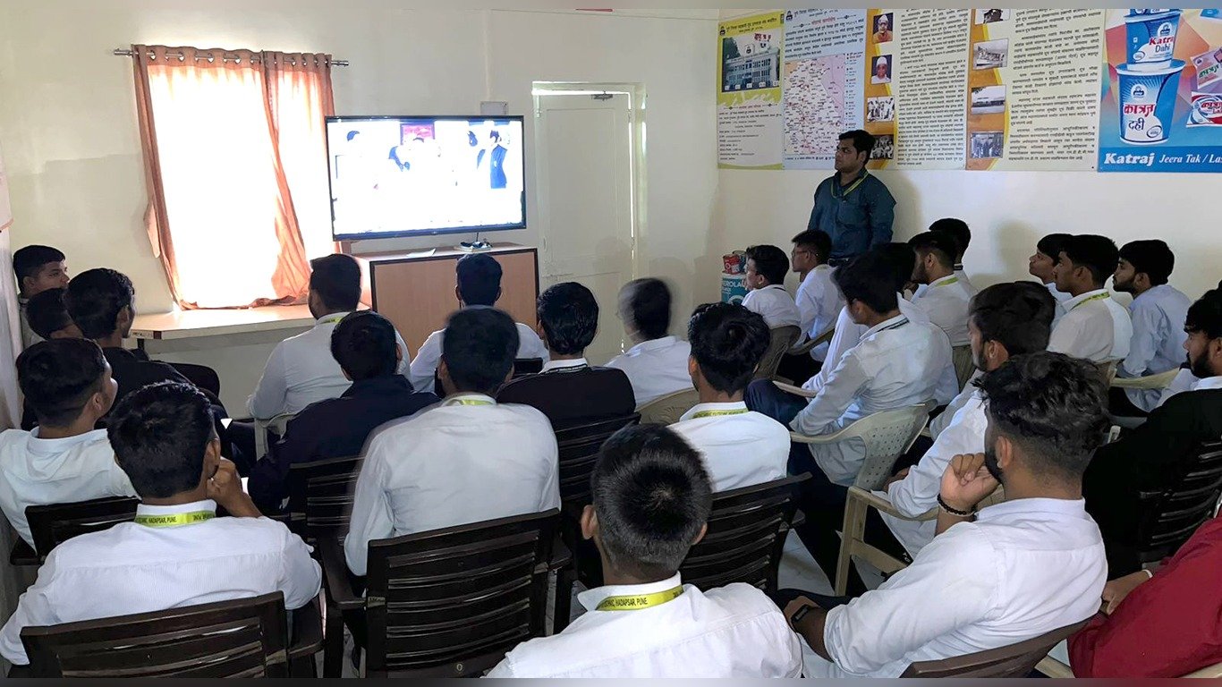 Industrial Visit at Katraj Dairy, Pune