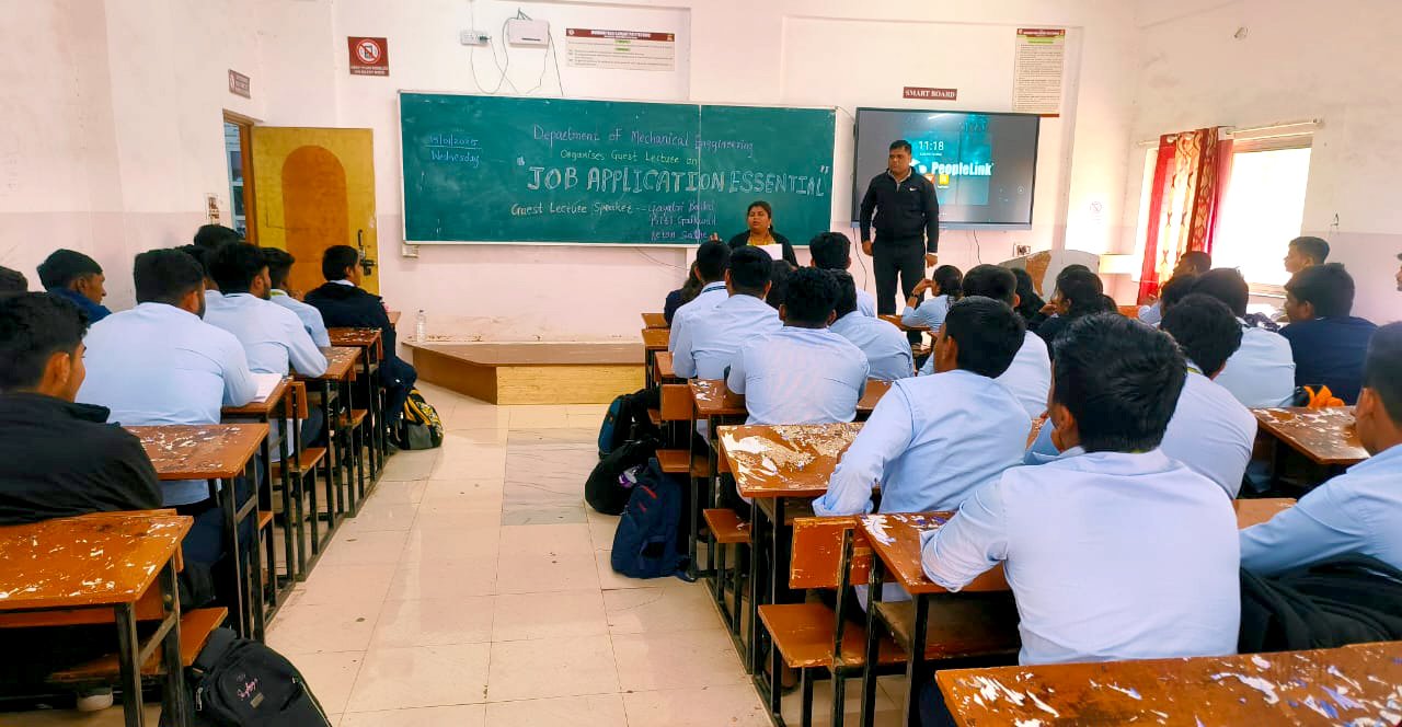 Guest lecture on – “Job Application Essential”