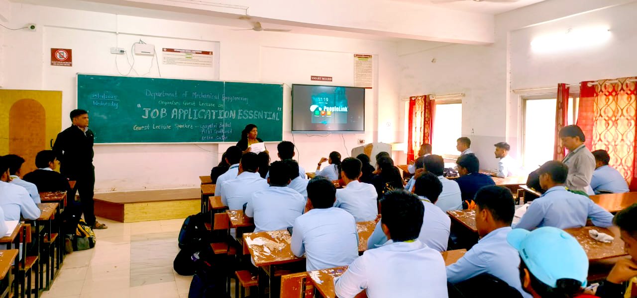 Guest lecture on – “Job Application Essential”