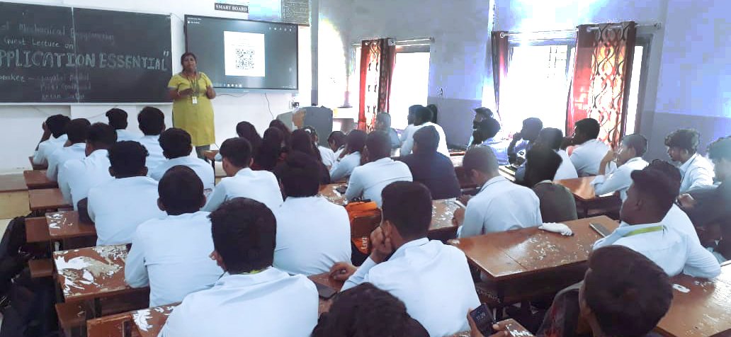 Guest lecture on – “Job Application Essential”