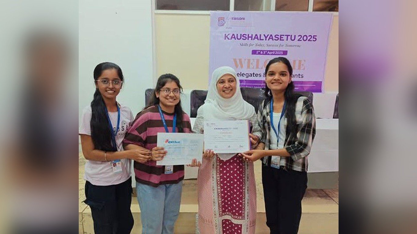 1st Position in the Project Competition – KAUSHALYASETU 2025