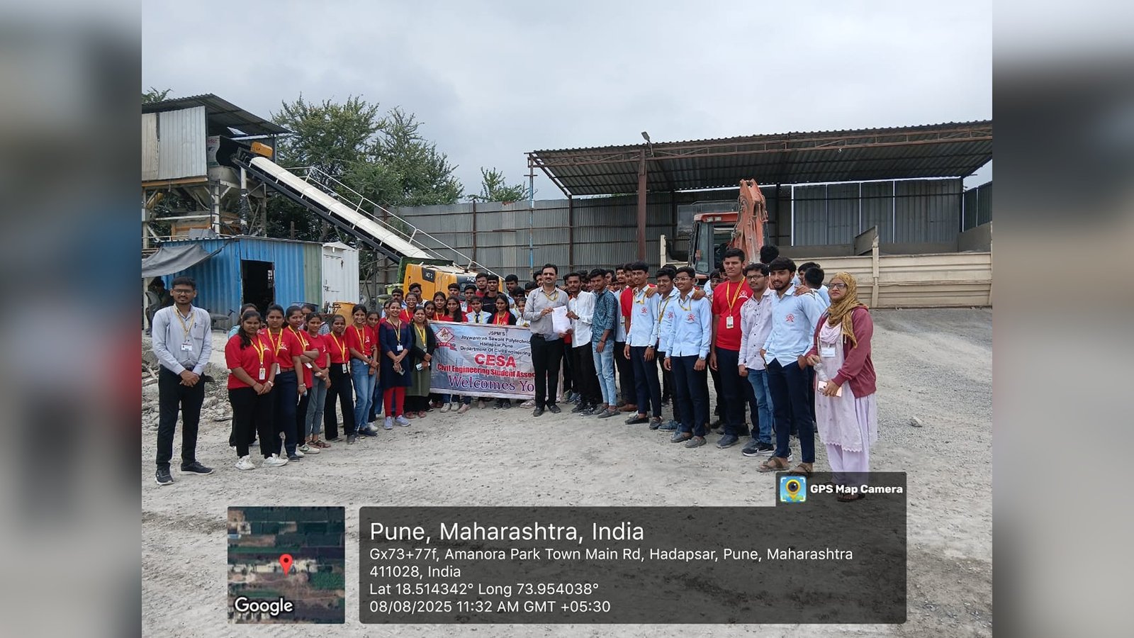 SYCE Students Visit at RMC Plant Hadapsar