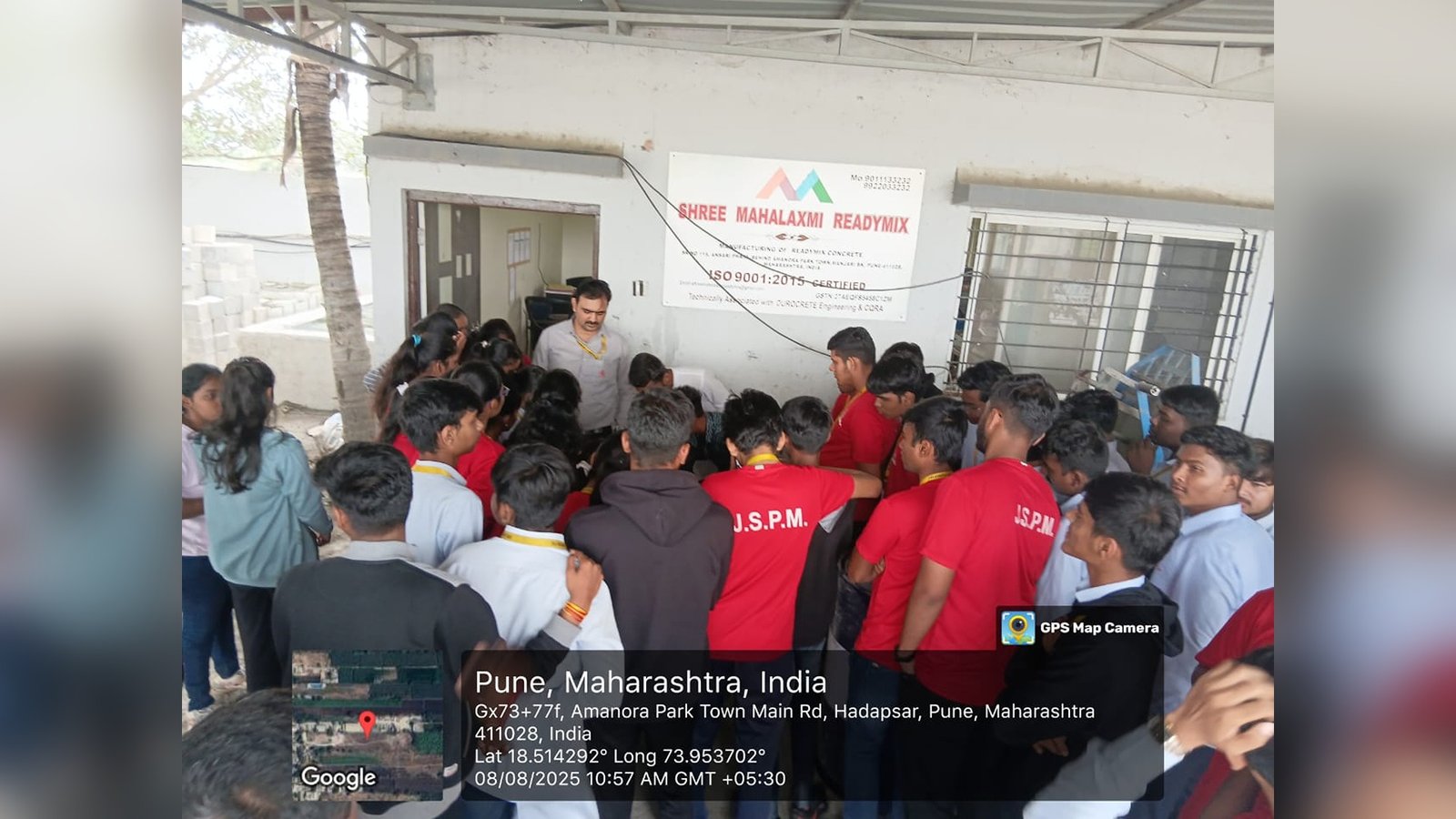 SYCE Students Visit at RMC Plant Hadapsar